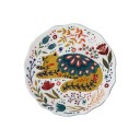 Tallerken med kat og ornamenter 9