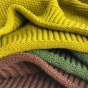 Talvinen lasten neulepusero korkealla kauluksella vintage korealaisessa tyylissä Puuvilla ja spandex Yksivärinen lämmin pusero pojille ja tytöille Tyylikäs talvinen yläosa 2