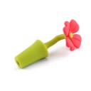 Tampa de garrafa com flor 6
