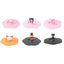 Tampa de silicone para caneca com animal 1