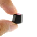 Tampas de válvulas com motivo de lábios rosa 4 pcs Tampas decorativas para válvulas de pneus Forma hexagonal Liga de zinco Dimensões 1,2 x 1 5