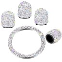 Tampas de válvulas e moldura decorativa do botão de arranque 5 pcs 1