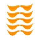 Tampoane din silicon pentru extensii permanente de gene, aplicatoare și instrumente pentru ondularea genelor, clește 3D, set cosmetic 5
