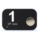 Tand røntgen fosfor plade med magnet, størrelse 1, 24 x 40 mm, digital sensor PSP, sort, til intraorale billeder i tandplejen 1