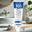 Tandkräm med hydroxyapatit 10 % 100 g för blekning och rengöring av tänder mentolsmak blå-vit tub för daglig munhygien 2