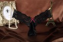 Tanga de encaje para mujer con lazo Alexia 2