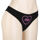 Tanga feminina com coração 1