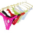 Tanga sexy de renda para mulher J2807 4