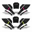 Tank Pad – Anti-Slip Stickers for Motorcycle Fuel Tank, Fuel Tank Protection, Set of 7 Pieces, PVC Rubber with Laminate, for CFMOTO 450MT 2024 1
