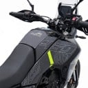 Tankpad – antislip stickers voor de brandstoftank van de motorfiets, bescherming van de brandstoftank, set van 7 stuks, PVC-rubber 6