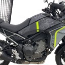 Tankpad – rutschfeste Aufkleber für den Motorradtank, Schutz des Kraftstofftanks, Set 7 Stück, PVC-Gummi mit Laminat, für CFMOTO 450MT 2024 2025 4