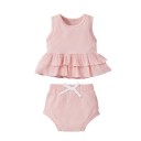 Tanktop en short voor meisjes L1332 4