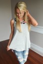 Tanktop med blomsterprint til kvinder 3