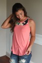Tanktop med blomsterprint til kvinder 4
