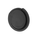 Tapa de boca para guitarra acústica y eléctrica, 10,2 cm, plástico negro, reducción de ruido y retroalimentación, para grabación en estudio. 3