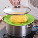 Tapa de silicona para olla para evitar desbordamientos 2