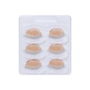 Tapas de repuesto con pestañas uniformes de PVC blando 6 pares Pestañas finas y delgadas para entrenamiento básico Tapas de práctica 2