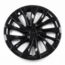 Tapas de rueda 18" Tesla Model 3 Highland Juego de 4 unidades Plástico ABS Negro brillante Con tapas centrales Orificio para válvula Cubiertas 2