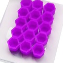 Tapas de silicona para tornillos de rueda, 20 uds. 6
