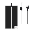 Tapete aquecedor para répteis 28W 28 x 53 cm tapetes aquecedores para animais em terrários com regulador de temperatura ajustável 2