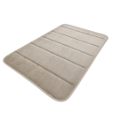 Tapete de banho antideslizante 50 x 80 cm em microfibra Tapete de casa de banho macio Absorção rápida de água Tapete de segurança 4