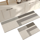 Tapete de casa de banho antiderrapante 60x120 cm Super absorvente tapete macio para casa de banho Tapete de cozinha Tapete de entrada Decoração 2