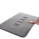 Tapete de casa de banho antideslizante 40 x 60 cm Espuma de memória Tapete super absorvente Almofada para os pés Tapete de segurança para a casa de banho 4