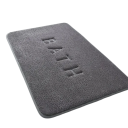 Tapete de casa de banho antideslizante 40 x 60 cm Espuma de memória Tapete super absorvente Almofada para os pés Tapete de segurança para a casa 1