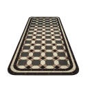 Tapis antidérapant 50 x 80 cm Paillasson de salle de bain rétro Paillasson de cuisine Tapis absorbant Porte d'entrée Accessoire de maison Décoration 1