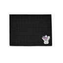 Tapis antidérapant pour outils de coiffure Tapis en silicone lavable à l'eau Tapis étanche pour outils de barbier 44,5 x 0,8 x 30 cm 1