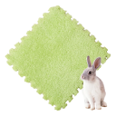 Tapis chauffants pour animaux de compagnie 10 pcs 30 x 30 cm Isolation thermique Panneaux en mousse avec bords en puzzle Dalles 8