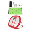 Tapis d'entraînement extérieur pour putting avec filet P3954 2