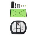 Tapis d'entraînement extérieur pour putting avec filet P3954 3