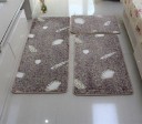 Tapis de bain avec motif 3 pcs 7