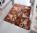 Tapis de bain avec motif 3 pcs 9