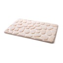 Tapis de bain motif pierre 5