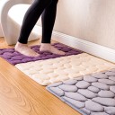 Tapis de bain motif pierre 1