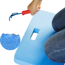 Tapis de genoux étanche en mousse EVA à haute densité avec surface antidérapante et poignée pour le jardin, l'atelier et les travaux domestiques 5
