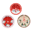 Tapis de sapin de Noël 85 cm 2