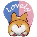 Tapis de souris ergonomique avec corgi 5