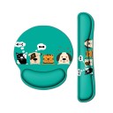 Tapis de souris ergonomique avec repose-poignet pour clavier 9