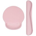 Tapis de souris ergonomique avec support pour poignet pour clavier K2518 1