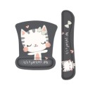 Tapis de souris ergonomique avec support pour poignet pour clavier K2520 5