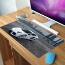 Tapis de souris rond avec impression de voitures J703 2