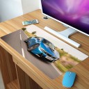 Tapis de souris rond avec impression de voitures J703 9