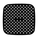 Tapis en silicone pour friteuse à air carrée 3