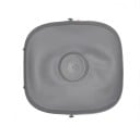 Tapis en silicone pour toilettes automatiques auto-nettoyantes pour chats protection grise pour un entretien et une utilisation facilités 1
