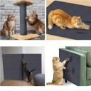 Tapis grattant en sisal autocollant pour chats 40x200 cm Protecteur de meubles Tapis grattant pour canapé portes murs 2