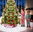 Tapis sous le sapin de Noël 78 cm 2