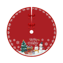 Tapis sous le sapin de Noël 90 cm 13